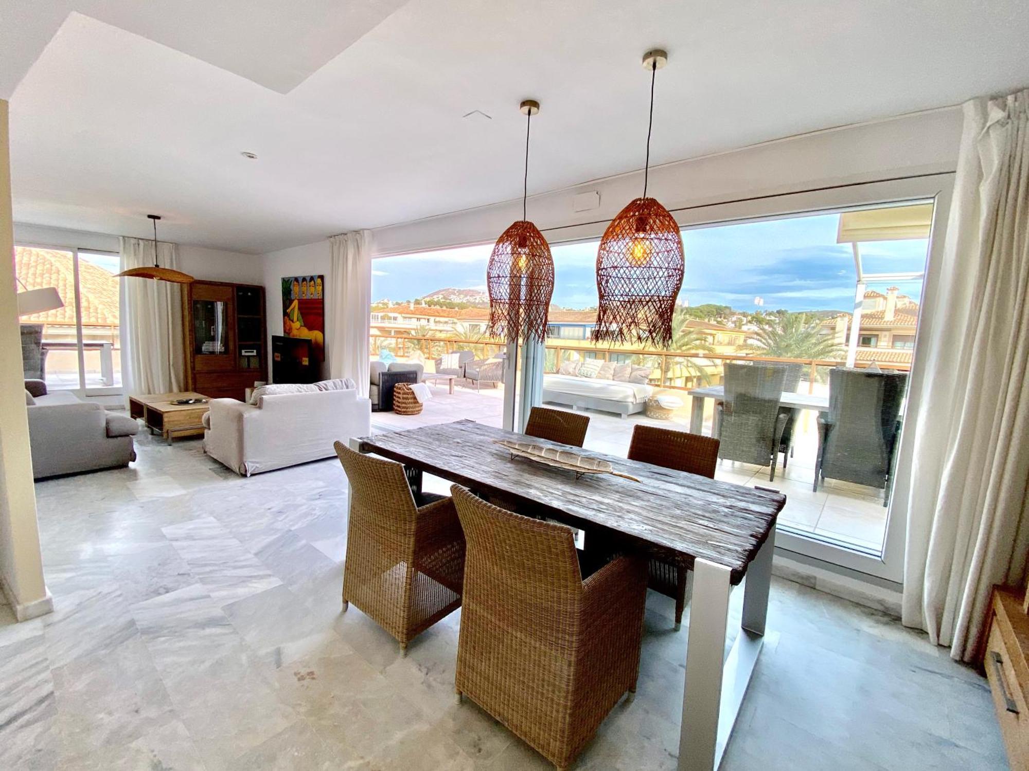 Penthouse Seven Oceans Moraira Leilighet Eksteriør bilde
